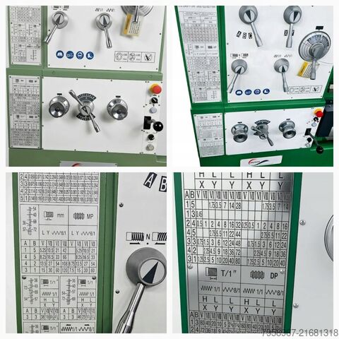 Torna Makinesi CQ6280 800x1500 Metal Technics Polska MTP TOKARKA CQ6280 800x1500