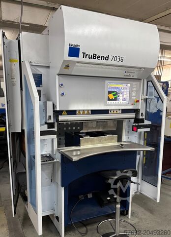 ABKANTPRESSE TRUMPF TruBend 7036, Year 2018. Top machine. Low Working hours