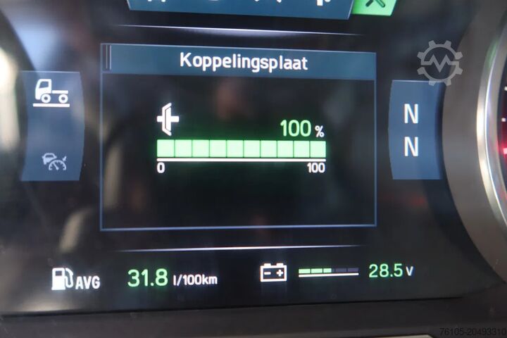 Skjutbar presenning Scania G450 6x2 Huif. Schuifdak