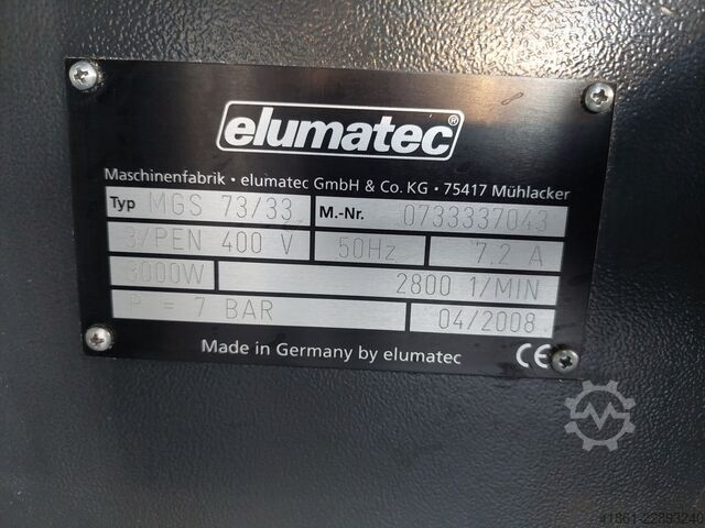 Alu-PVC verstekzaagmachine ELUMATEC MGS 73-33
