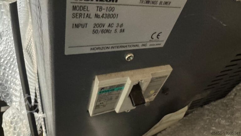 Verzamelmachine-extractor Horizon TB-100