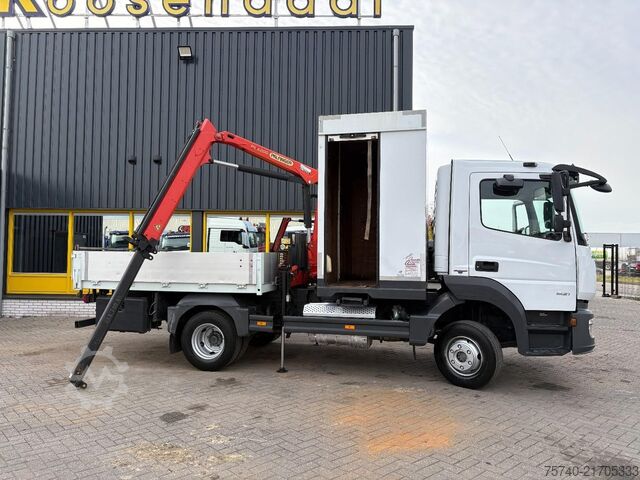 Φορτηγό γερανού Mercedes-Benz Atego 921 + PALFINGER 4200 + EURO 6 + PERFECT C...