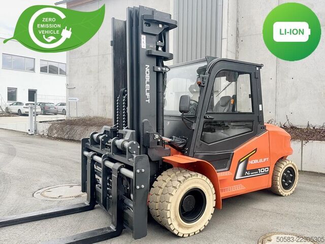 Carrello elevatore elettrico a 4 ruote Noblelift FEP100N2 - TRIPLEX - LI-Ion - DEMO