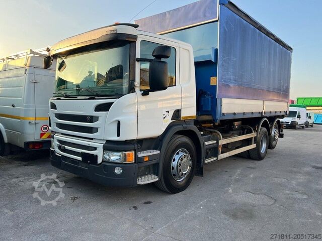 Hákový nosič kontejnerů SCANIA SCANIA P410 CP16 SCARRABILE