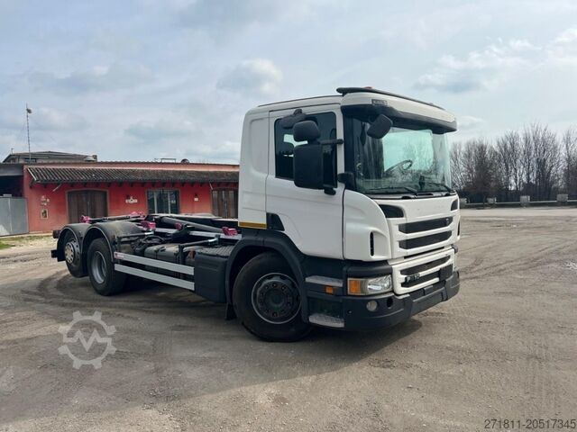Hákový nosič kontejnerů SCANIA SCANIA P410 CP16 SCARRABILE