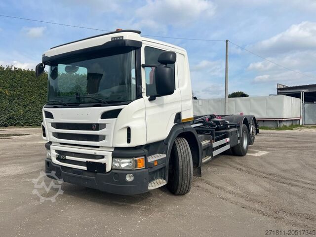 Hákový nosič kontejnerů SCANIA SCANIA P410 CP16 SCARRABILE