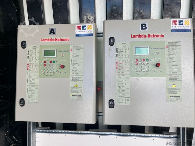 Sistem grejanja 2 x Hargassner 110 kW Hackschnitzelkessel (2 Stück verfügbar)