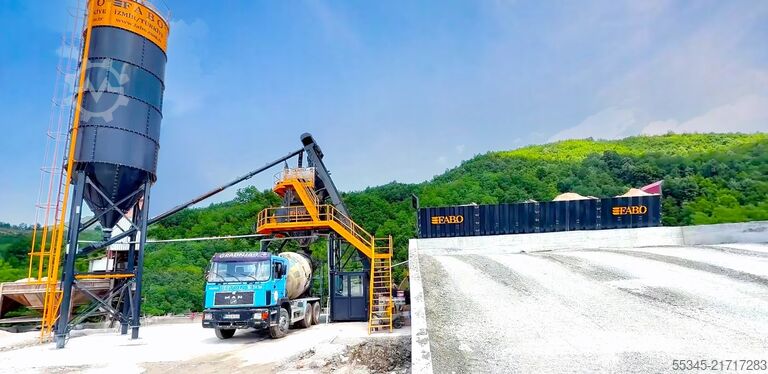 Stationär betongblandningsanläggning FABO Sabit Beton Santralleri COMPACT-60 Sabit Beton Santrali