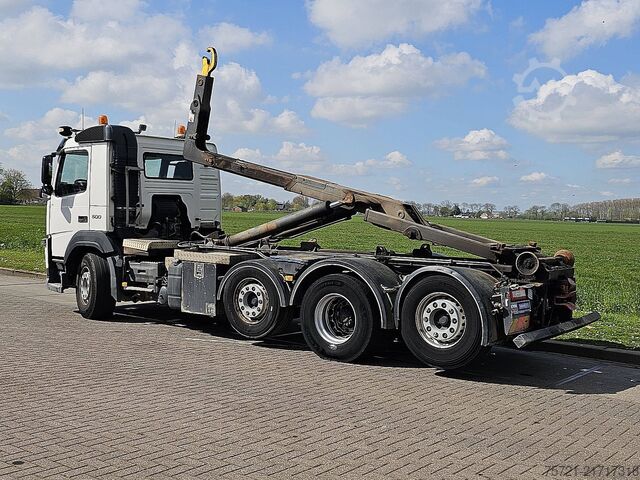 Containertransport (haakarmsysteem) VOLVO FM 500 6X2 TRIPLE HOOKLIFT