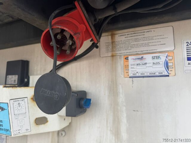 Transport chłodniczy/mrożony Schmitz Cargobull 3-Asser / Carrier 1950 / Diesel+Electric / BPW ...