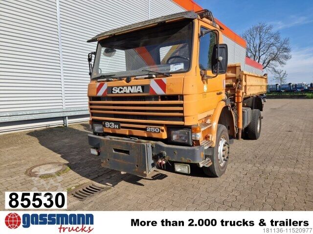 Scania 93H 250 4x4 mit Kran Palfinger PK8000,