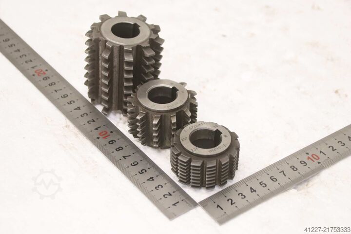 Modulmaró, fogaskerék-maró, 3 darab Reishauer Ø 50 mm / Ø 55 mm / Ø 62 mm