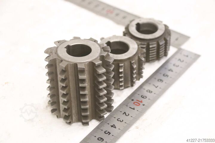 Modulmaró, fogaskerék-maró, 3 darab Reishauer Ø 50 mm / Ø 55 mm / Ø 62 mm