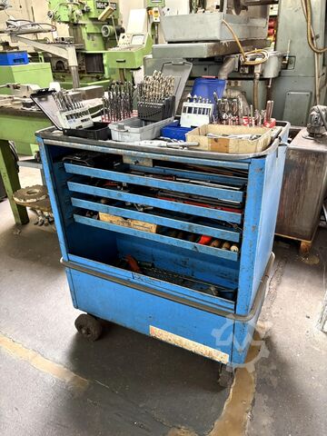 Carro de taller con contenido Workshop Trolley with Contents