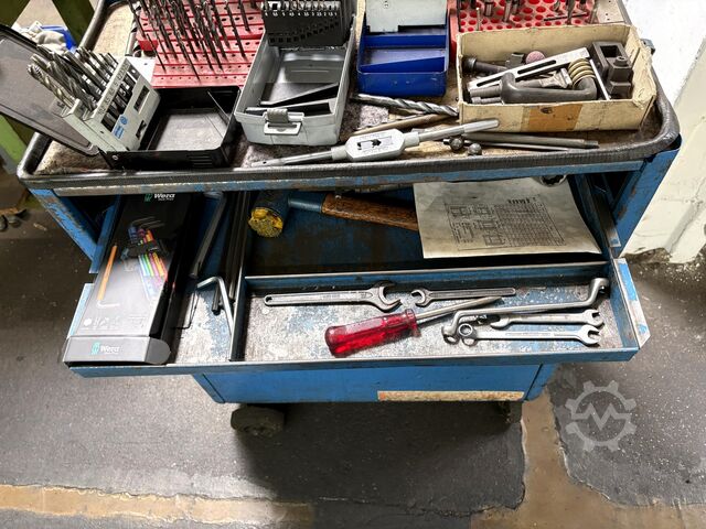 Carro de taller con contenido Workshop Trolley with Contents