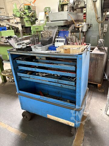 Carro de taller con contenido Workshop Trolley with Contents