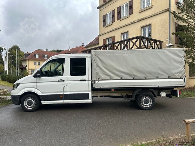 Camion bâché VW CRAFTER DoKA PRITSCHE+PLANE 4 X 4MOTION MAXI AHK