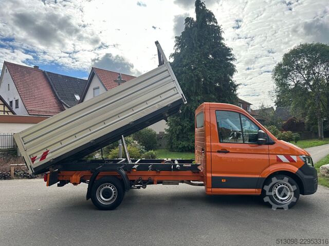 Fourgon benne basculante VW CRAFTER 4 MOTION 3-SEITENKIPPER AHK KLIMA SHZ