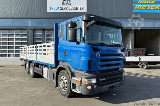 LKW mit Pritsche (offen) SCANIA R480 6x2 Alu