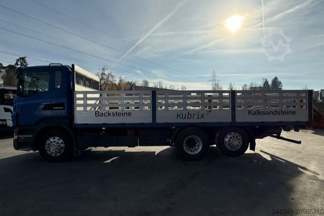 LKW mit Pritsche (offen) SCANIA R480 6x2 Alu
