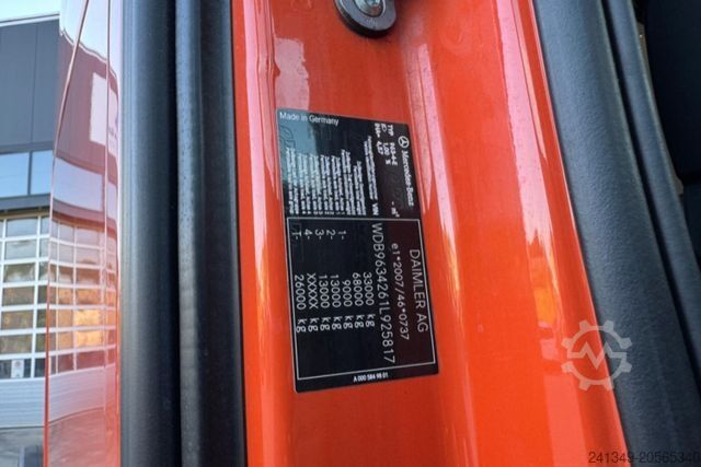 Zware vrachtwagen MERCEDES-BENZ Actros 3358 6x4 120T