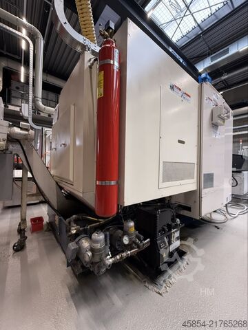 Tornio CNC a fantina mobile corta MIYANO BNE-51S, anno 1999, con caricatore IEMCA BOSS 552-HD, numer Miyano BNE-51S