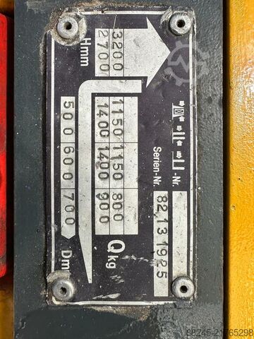 VS-22845 Empilhadeira elétrica Jungheinrich JUNGHEINRICH EJC14G