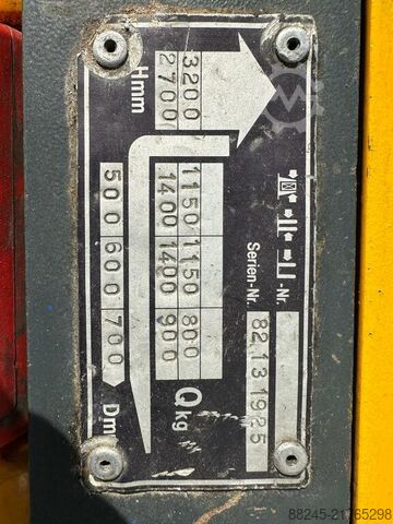 VS-22845 Empilhadeira elétrica Jungheinrich JUNGHEINRICH EJC14G