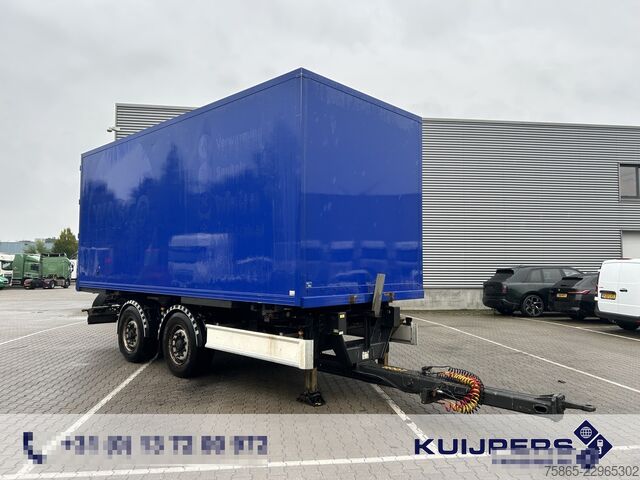 βαλίτσα Fliegl TWP180 Wipkar / Mid Axle Trailer / BPW Disk / B...