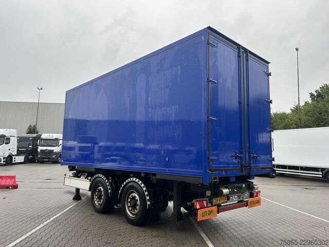 βαλίτσα Fliegl TWP180 Wipkar / Mid Axle Trailer / BPW Disk / B...