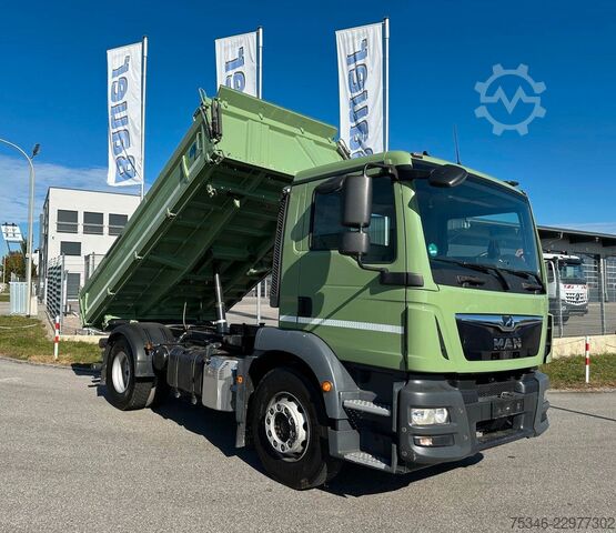 Ανατρεπόμενο φορτηγό MAN TGM18.320BL4x2/Meiller/Kipper/Klima/NL10,6to/Top