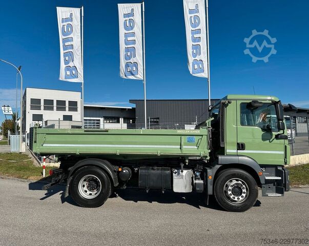Ανατρεπόμενο φορτηγό MAN TGM18.320BL4x2/Meiller/Kipper/Klima/NL10,6to/Top
