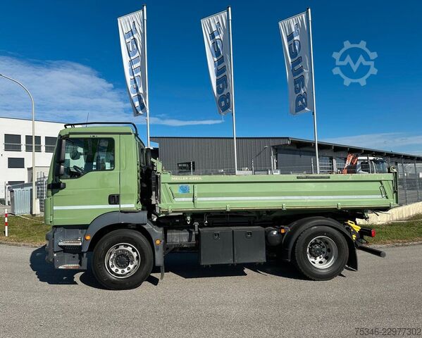 Ανατρεπόμενο φορτηγό MAN TGM18.320BL4x2/Meiller/Kipper/Klima/NL10,6to/Top