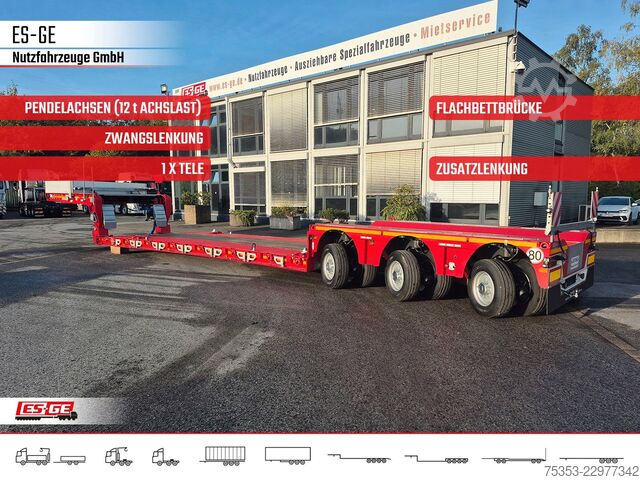 Ημιρυμουλκούμενο χαμηλής φόρτωσης FAYMONVILLE MAX Trailer MAX510 Tiefbett 3x12 t PA