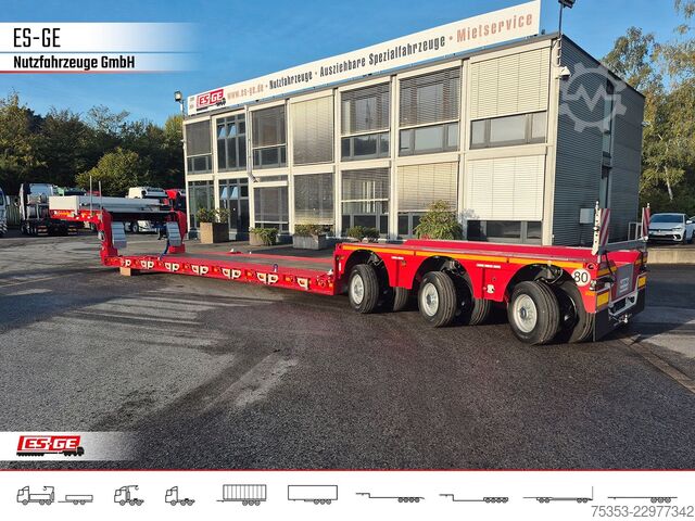 Låglastarsläpvagn FAYMONVILLE MAX Trailer MAX510 Tiefbett 3x12 t PA
