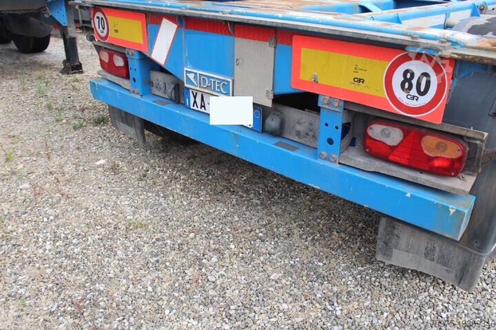 Semirremolque con caja móvil dtec semirimorchi portacontainer allungabili