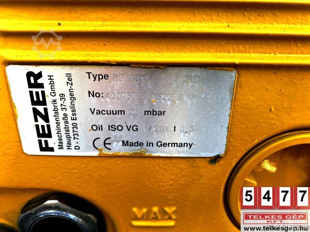 Vákuum emelő egységek FEZER 