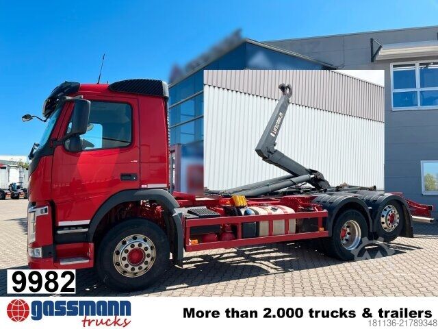 Hákový nosič kontejnerů Volvo FM 410/450 6x2/4, Lenk-/Liftachse, ADR,