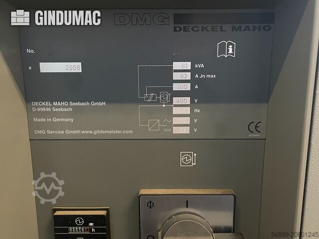Üniversal İşleme Merkezi DMG DECKEL MAHO DMU 70 eVo