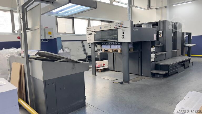 OFFSETTRYCKMASKIN MED ARKMATNING. Heidelberg Speedmaster SM 102-2P