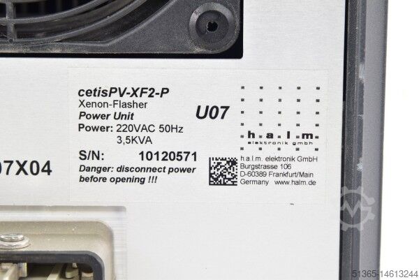 Xenon flasher strømforsyning Halm cetisPV-XF2-P