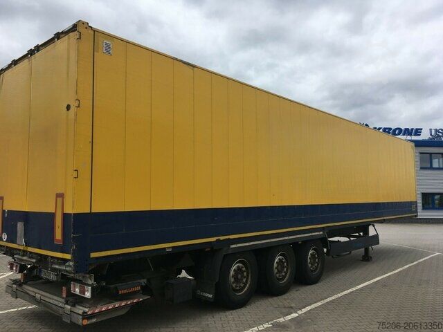 Skåpsemitrailer Krone Dry Liner SDK 27 eLB41-ST Ladebordwand