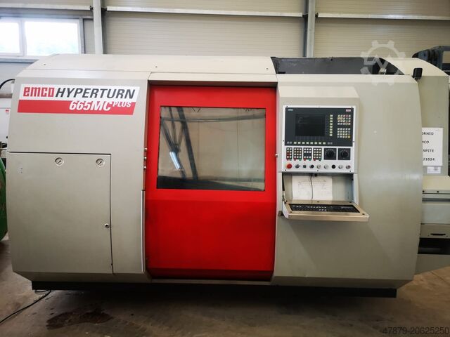 Κέντρο τόρνευσης και φρεζαρίσματος CNC EMCO Hyperturn 665 MC Plus