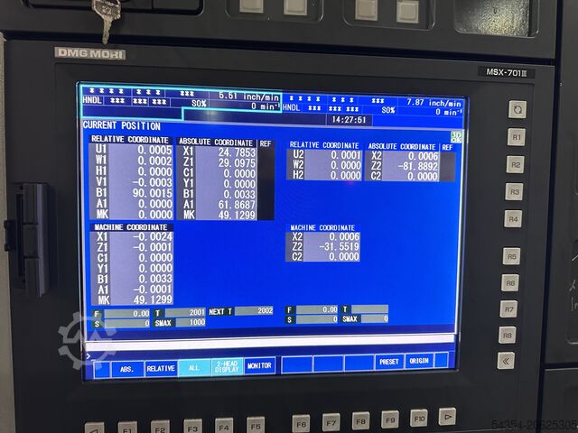 Centrum tokarsko-frezarskie CNC Mori Seiki NT5400/1800
