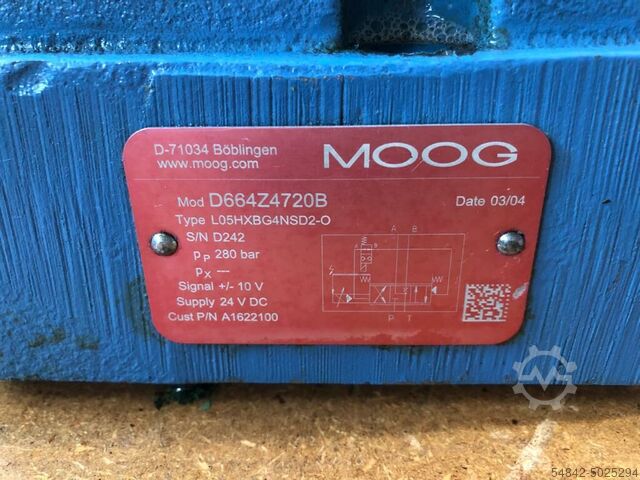 Moog valf f. Battenfeld D664Z4720B MOOG D664Z4720B