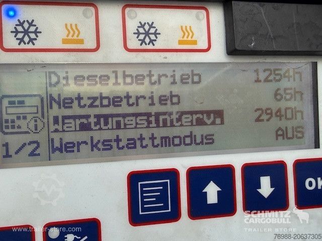 Kühlauflieger Schmitz Cargobull Tiefkühler Multitemp Doppelstock Trennwand