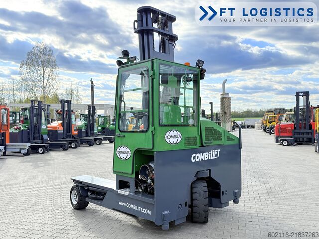 τετραπλής κατεύθυνσης περονοφόρο όχημα Combilift C4500 GAS DUPLEX 5500 FORK POSITIONER