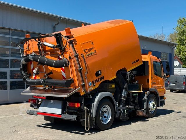 Οδοκαθαριστικό μηχάνημα MERCEDES-BENZ Atego 1324 Kehrmaschine FAUN VIAJET 6R/LH