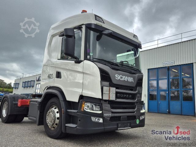 Veszélyes anyagokat szállító teherautó Scania G 420 A4x2NA ADR PTO!!