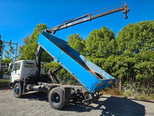 Ανατρεπόμενο φορτηγό MERCEDES-BENZ Ecoliner 1317 / Kipper - Kran Hiab 090